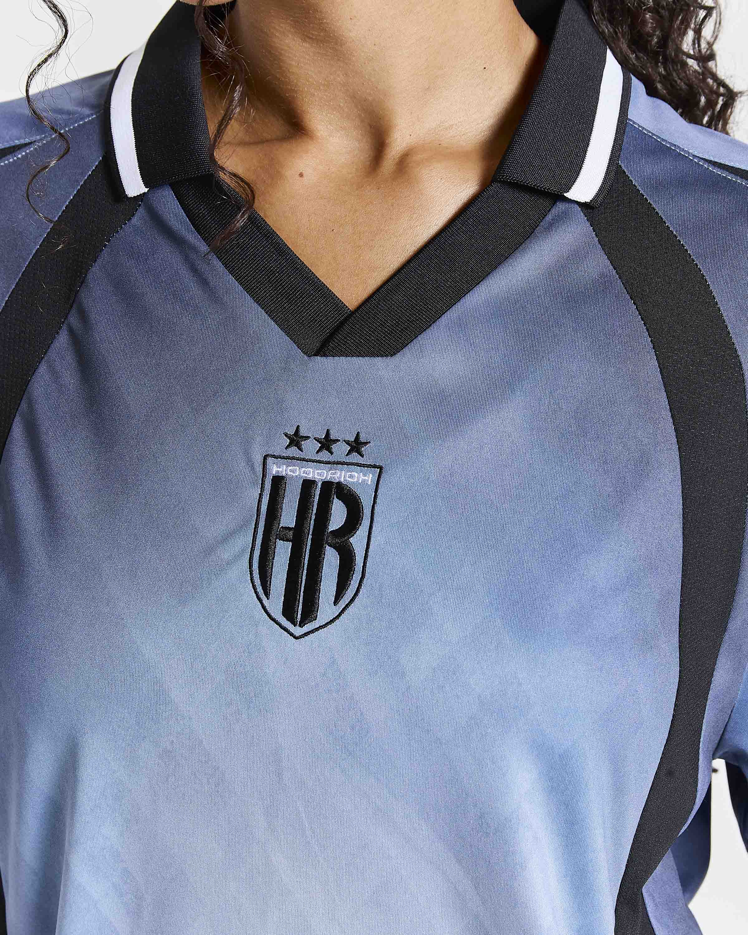 Frame Infra Football Top - Black/Blue