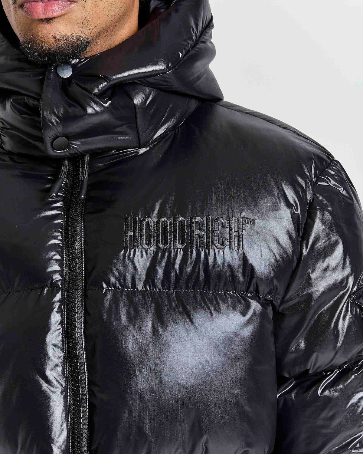 Charger Hoodie Jacket - Black