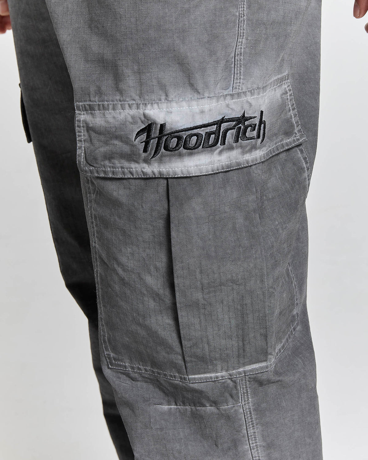 Pantalones cargo de ripstop Cast - Negro lavado