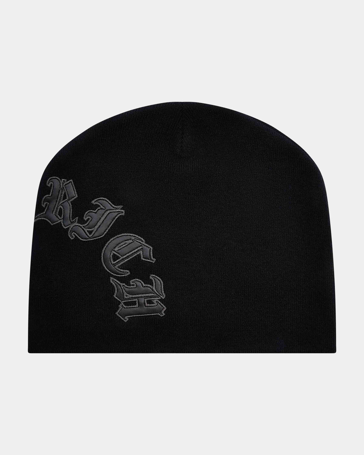 Cryptstade Knitted Fitted Beanie - Black/Grey