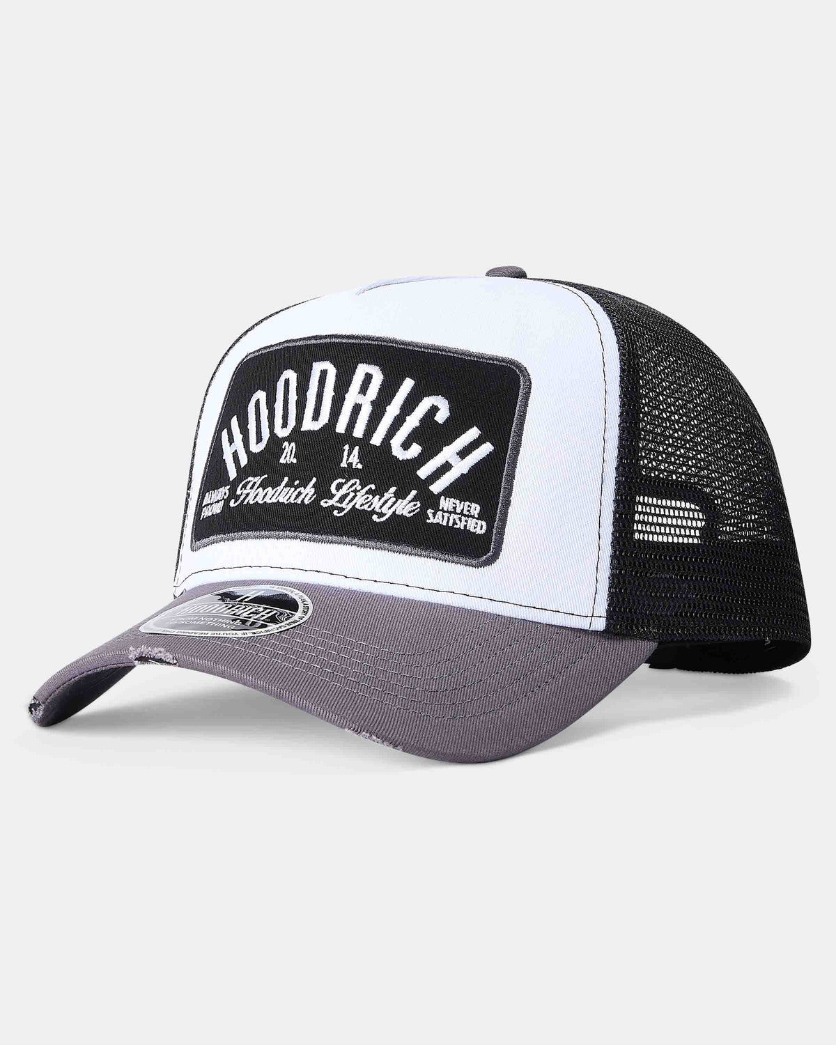 Volcano Trucker Cap - Grey/White