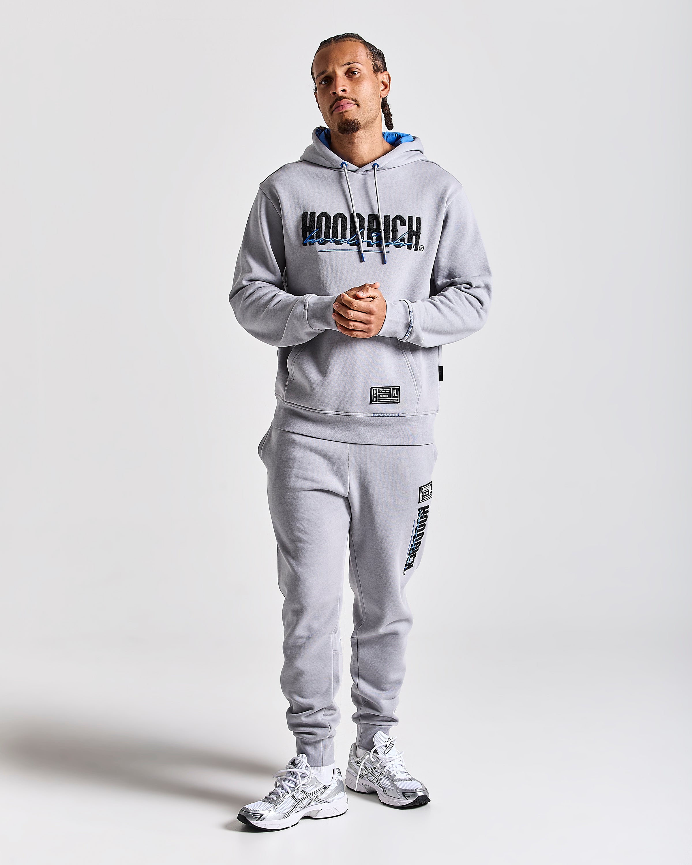 Blend Jogger - Grey/Black/Blue