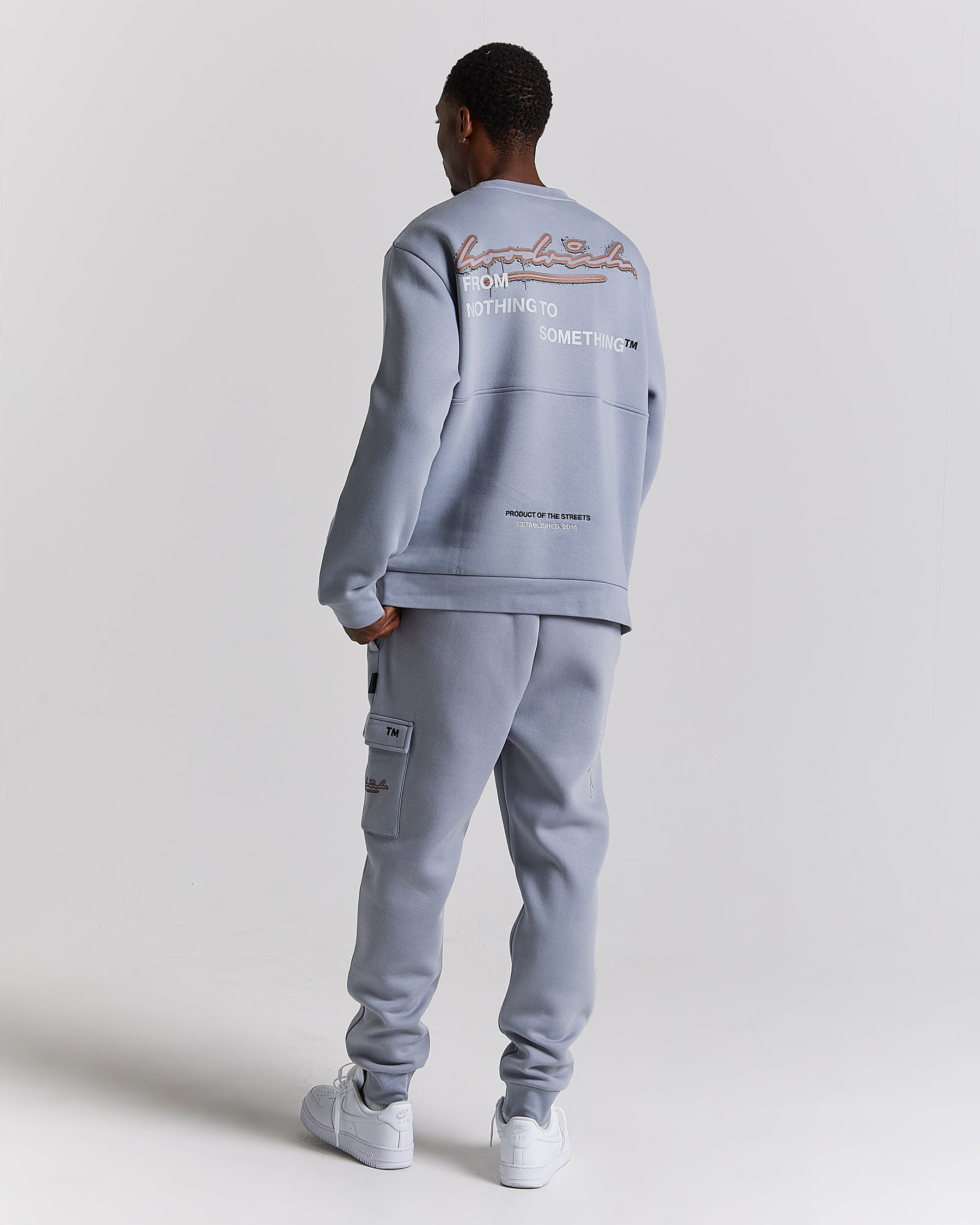 Splatter Sweatshirt - Grey/Black/Copper