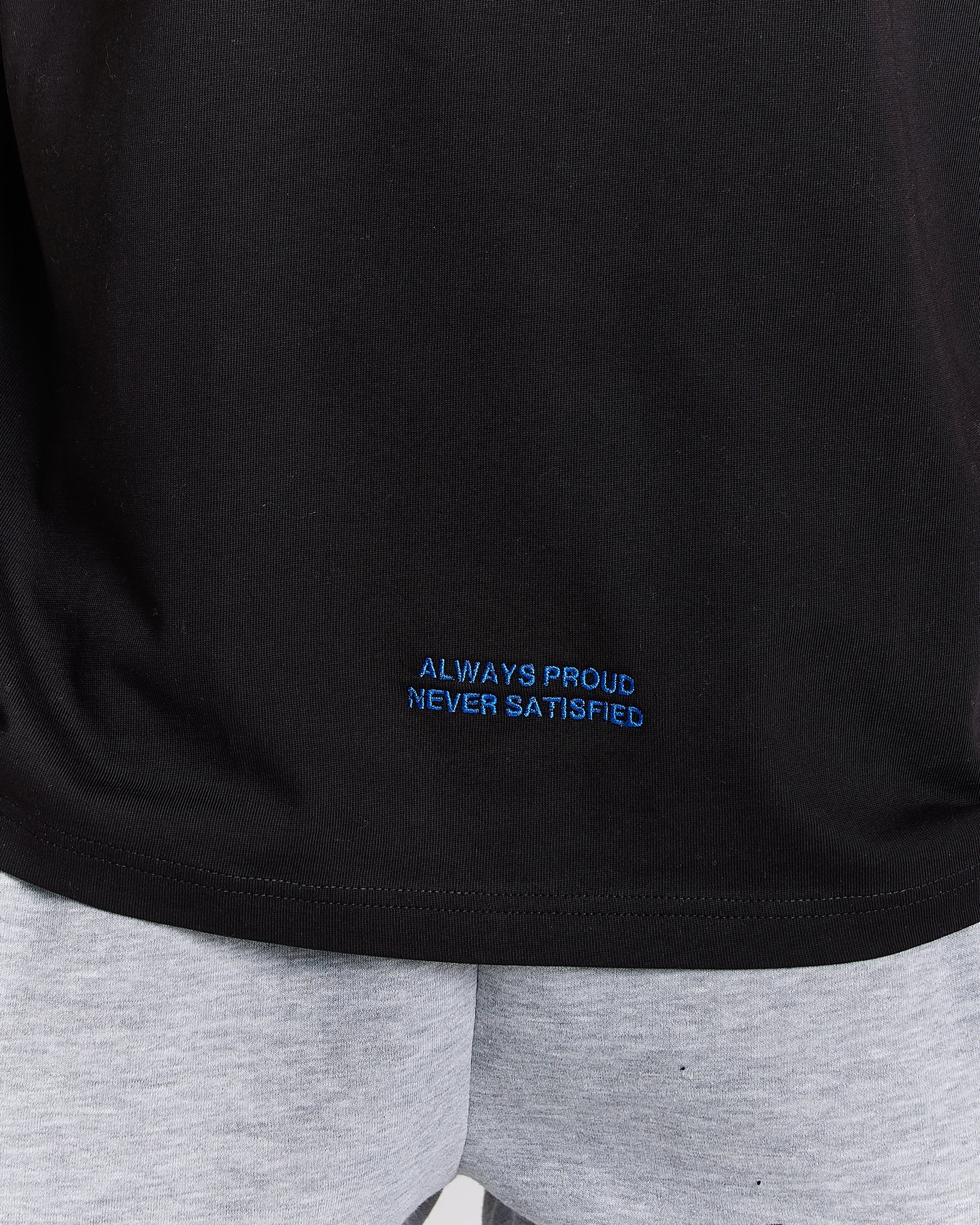 Take Flight Oversized T-Shirt - Black/White/Blue