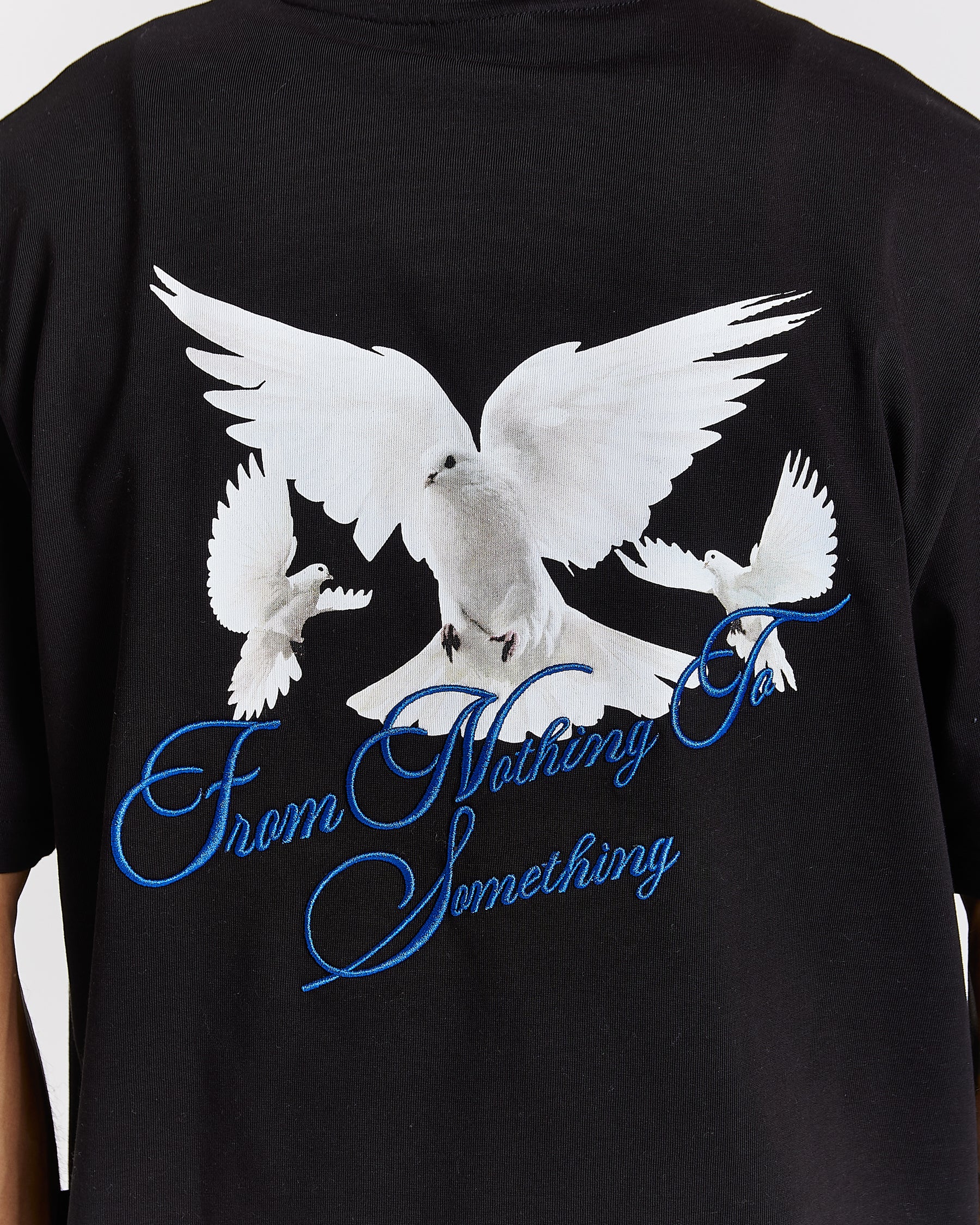 Take Flight Oversized T-Shirt - Black/White/Blue