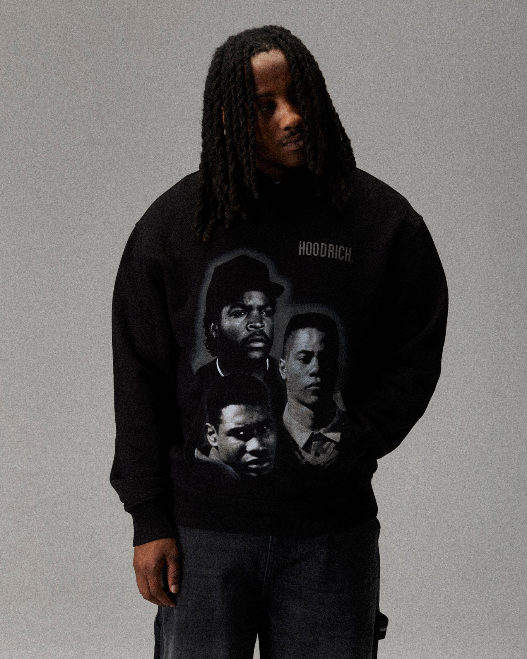 Heritage Boyz N The Hood Hoodie - Black/Grey
