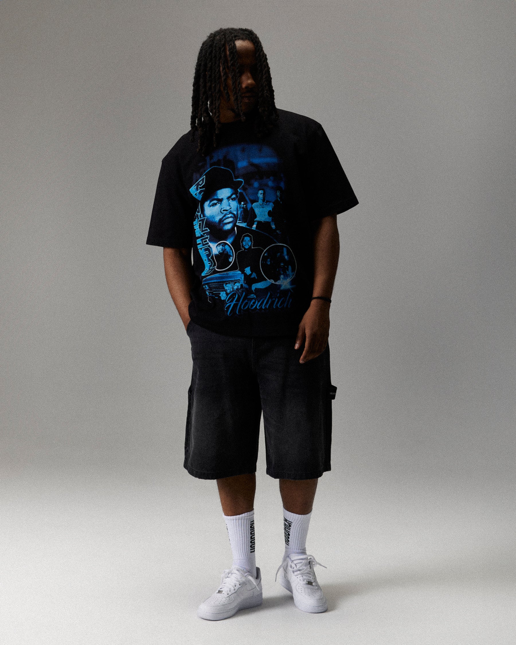 Empire Boyz N The Hood T-Shirt - Black/Blue