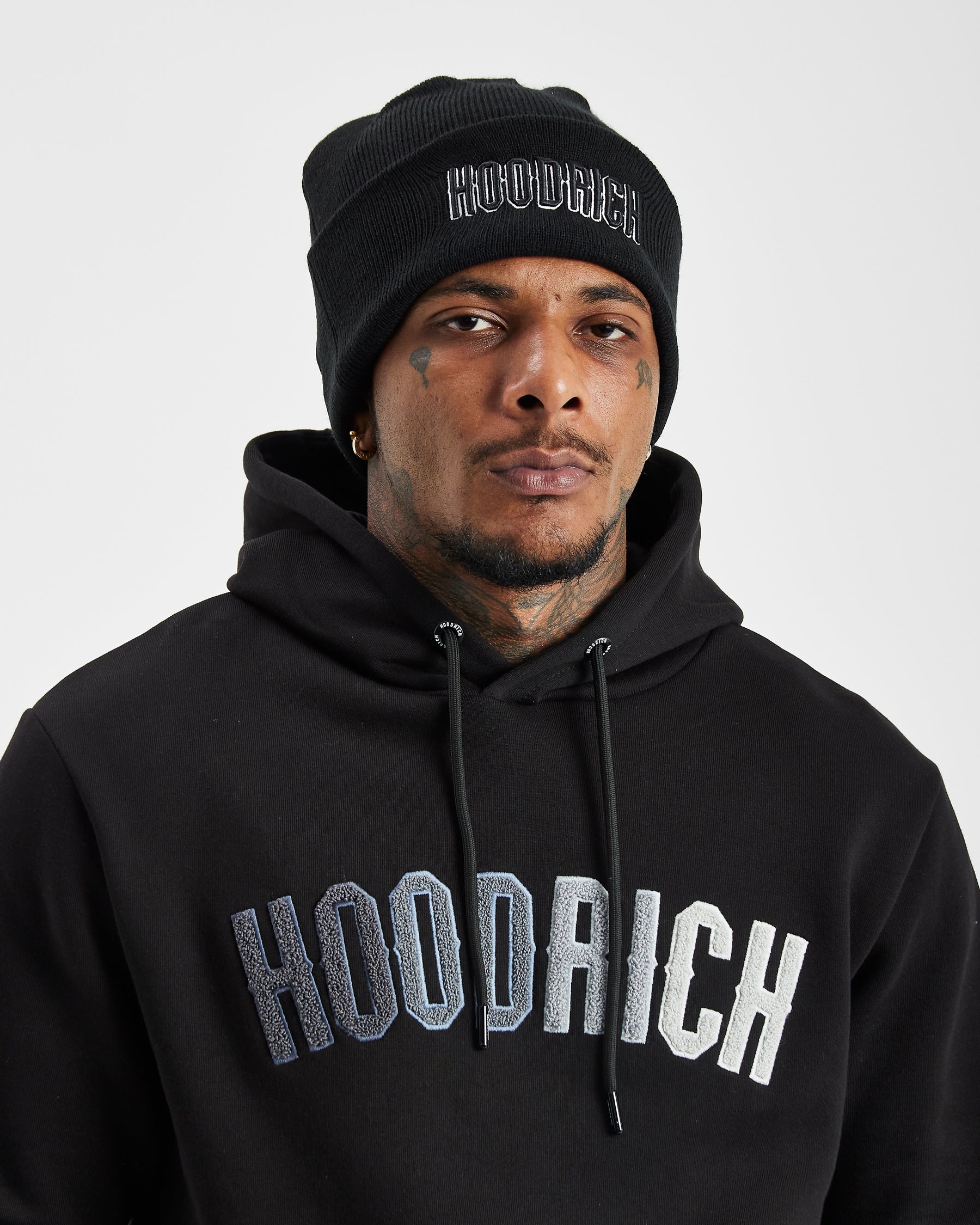 OG Stack Beanie - Black/White