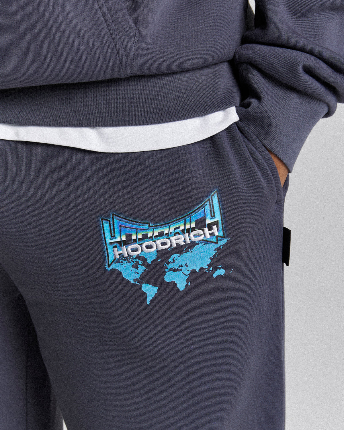 Worldwide Oversized Jogger - Blue/White