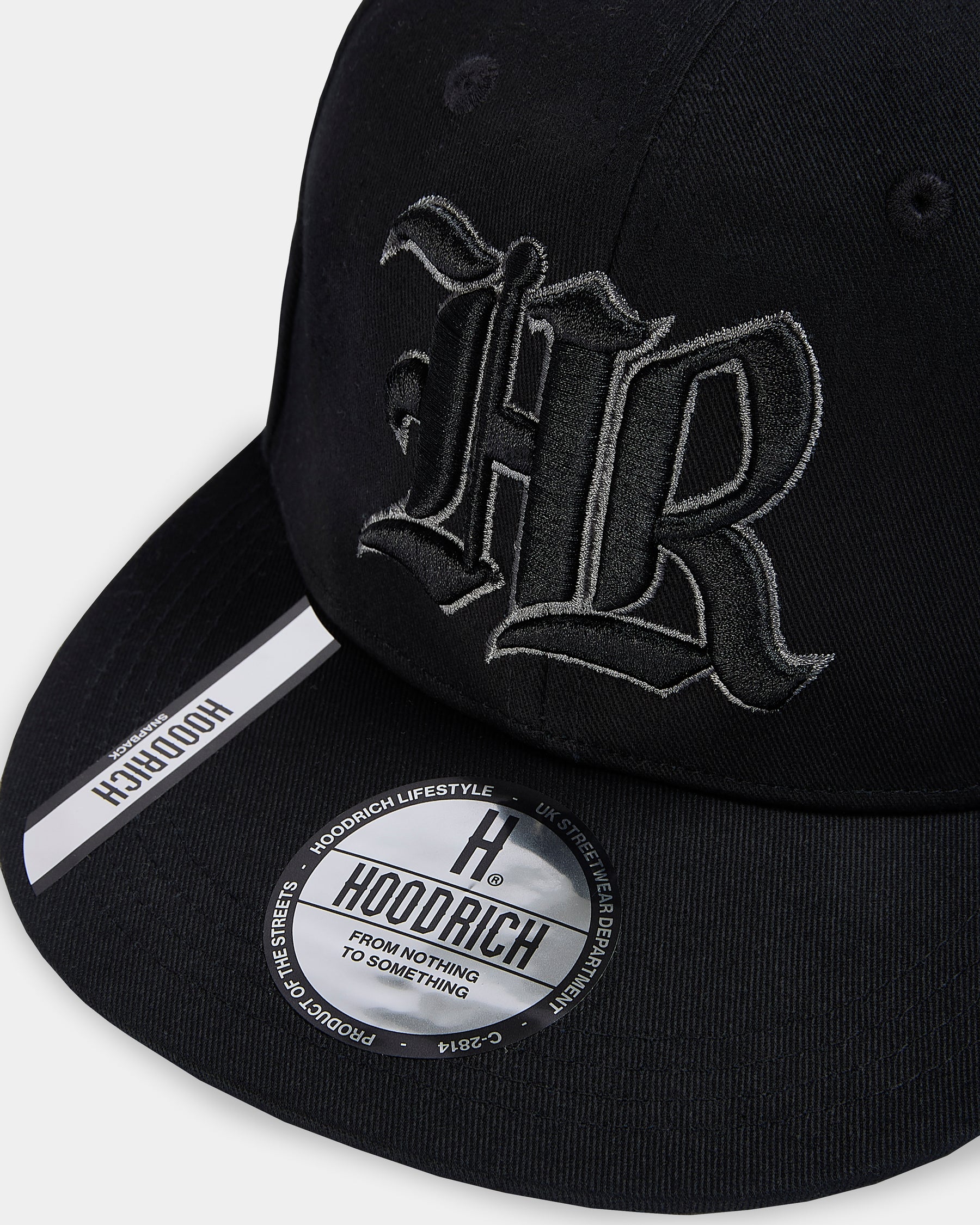 Helix Snapback Cap - Black/Grey