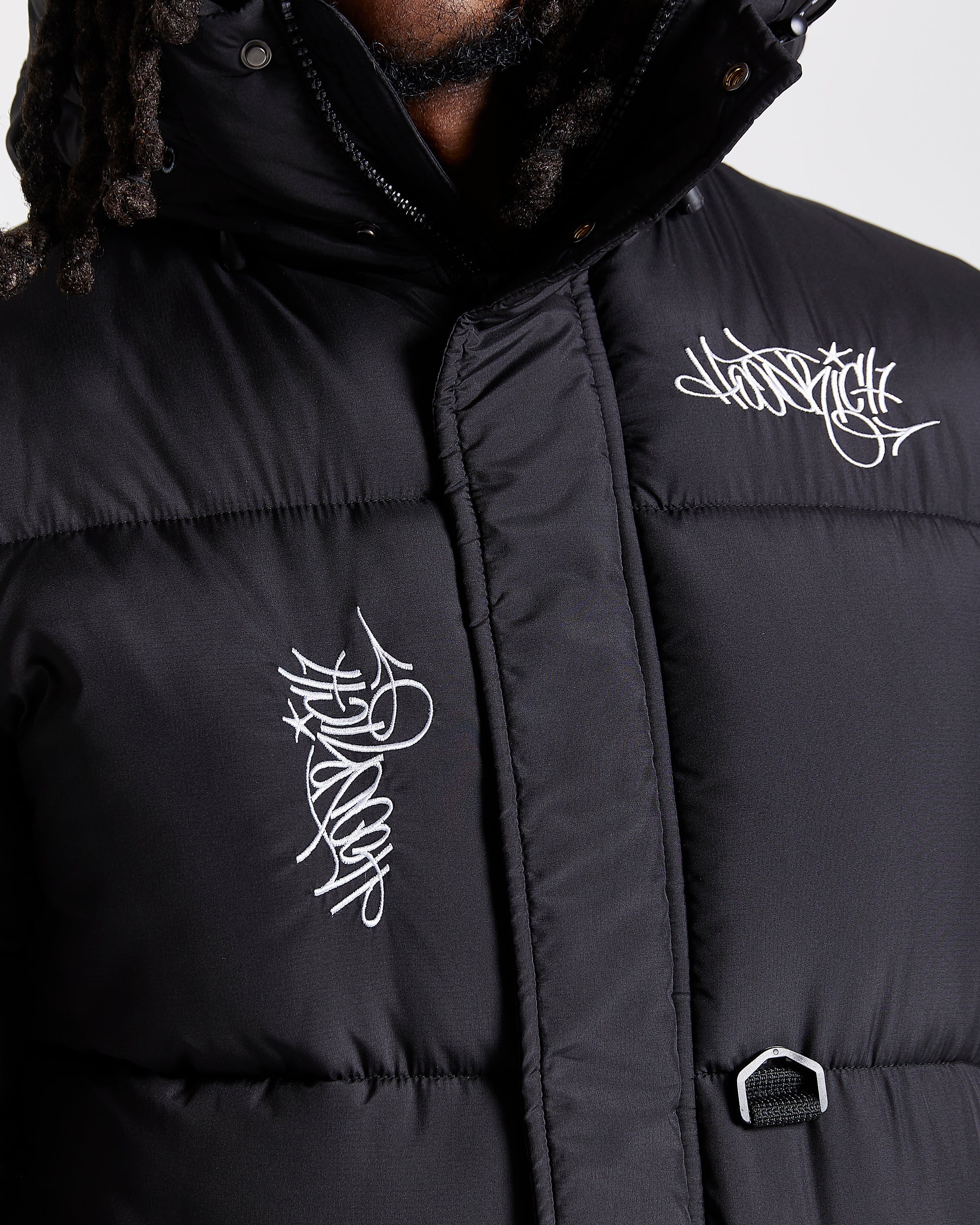 Multi Tag Jacket - Black/White