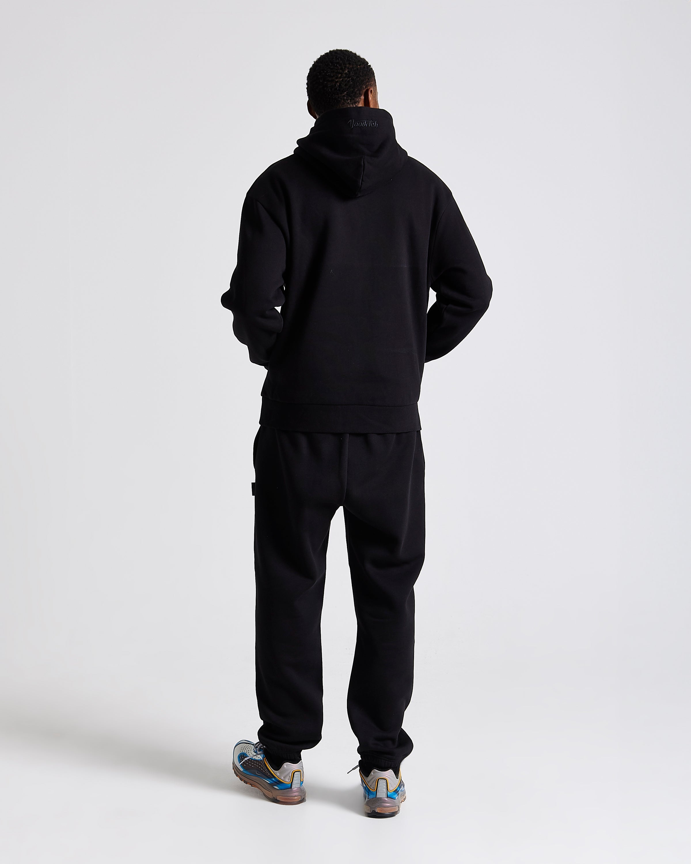 Curve Oversized Joggers - Black/Blue