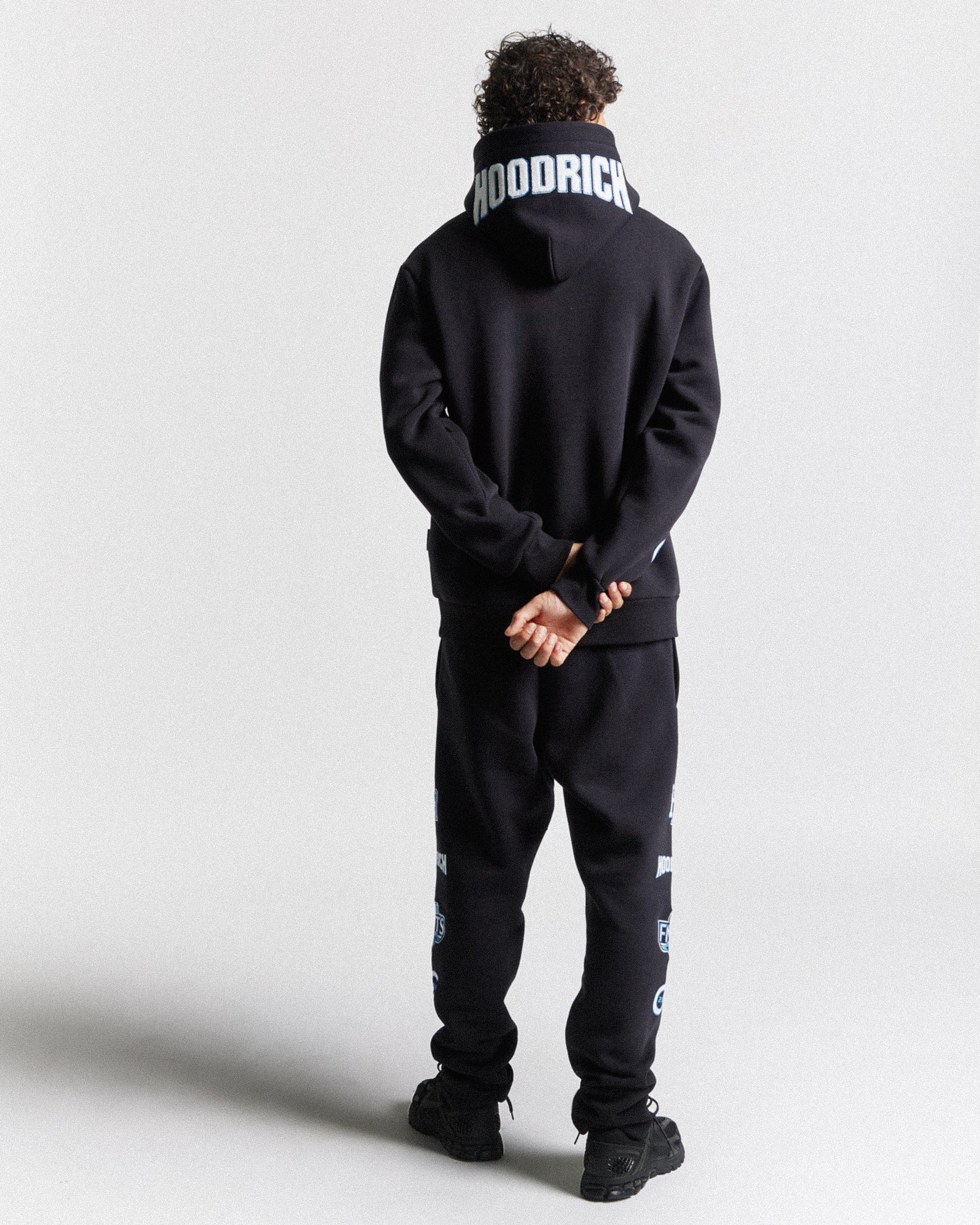 Rival Joggers - Black/White/Blue