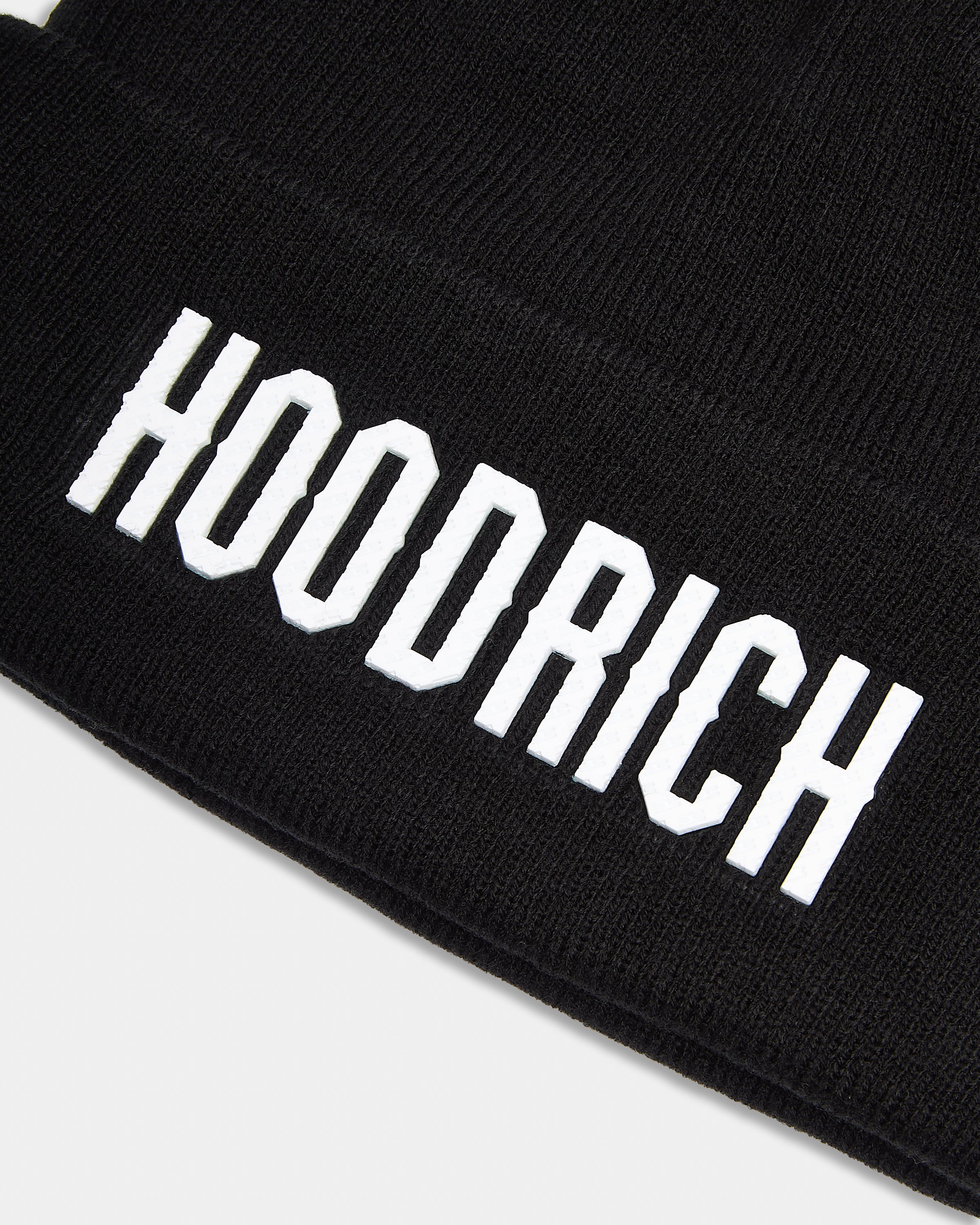 Core Knitted Beanie - Black/White