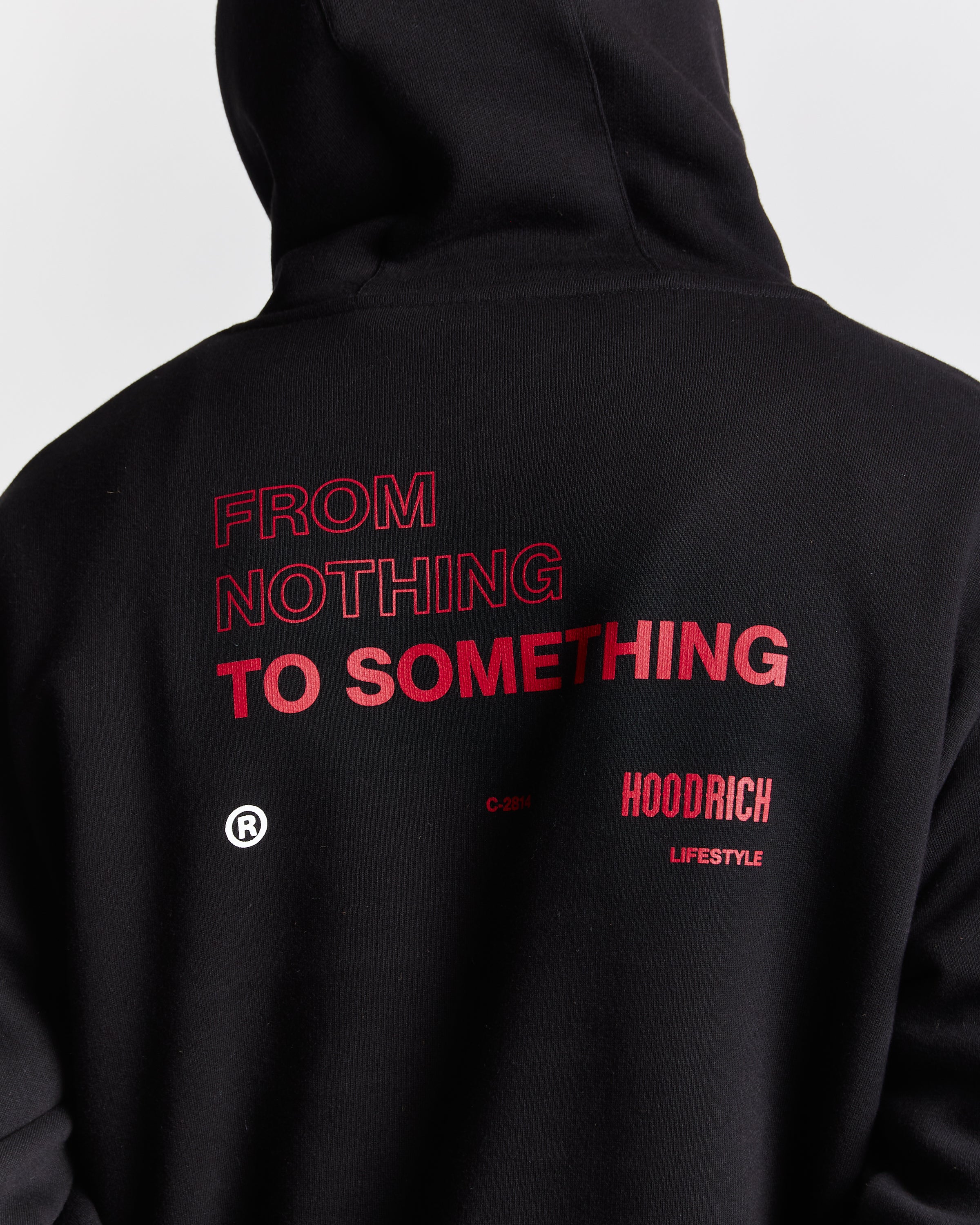 Caliber Hoodie - Black/White/Red