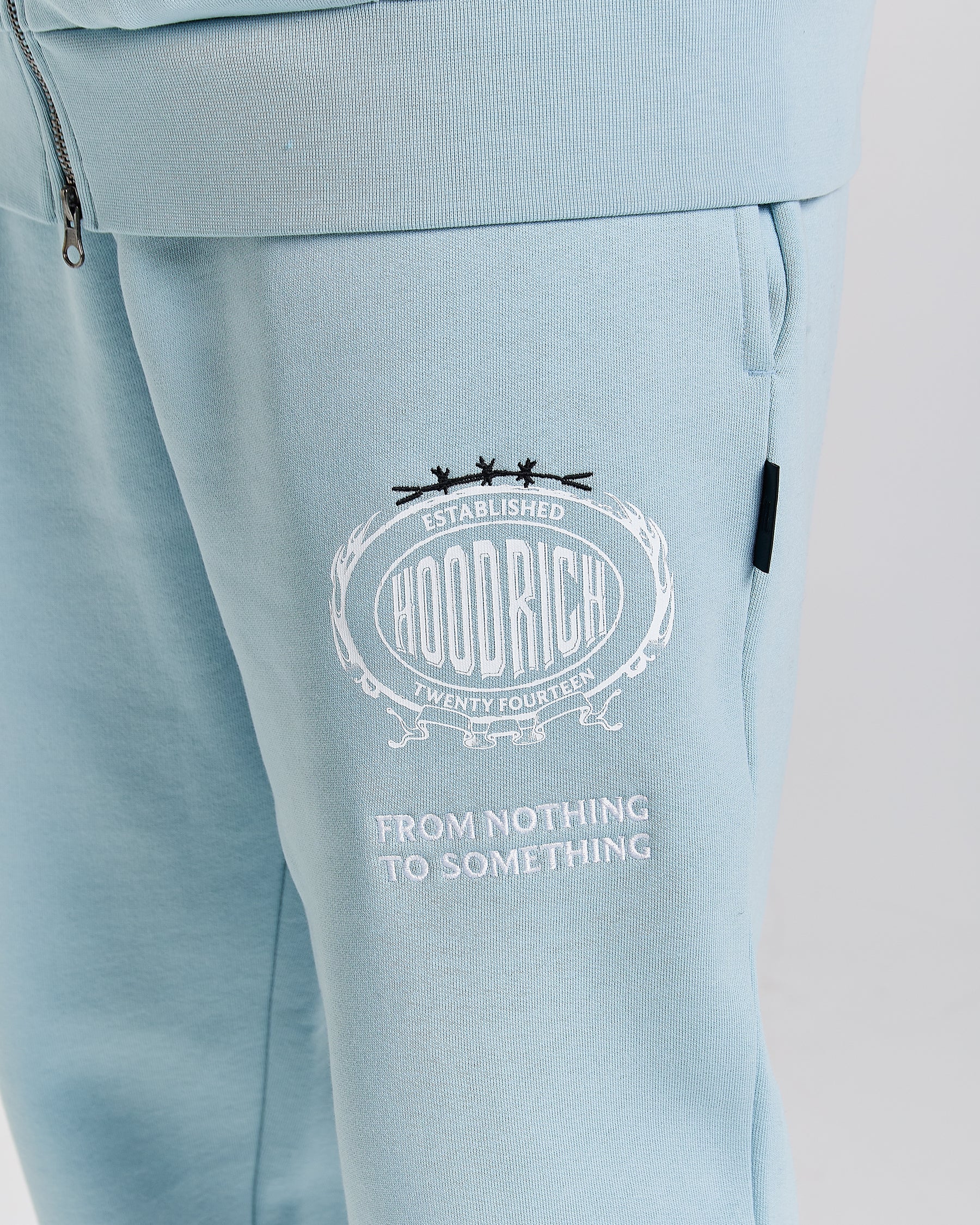 Noir Oversized Jogger - Blue/White