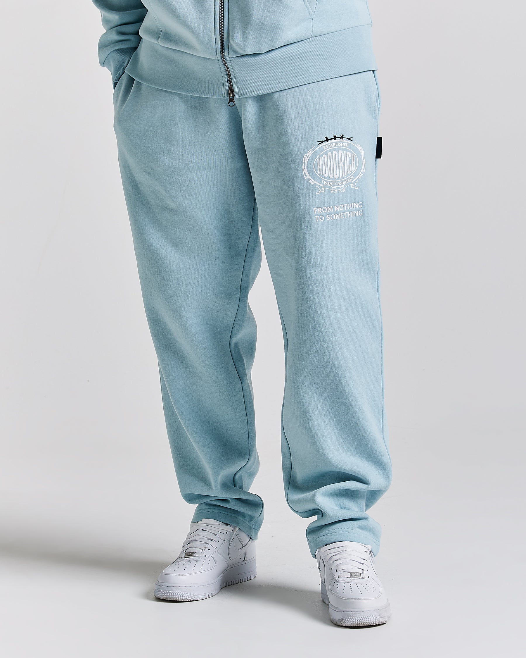 Noir Oversized Jogger - Blue/White