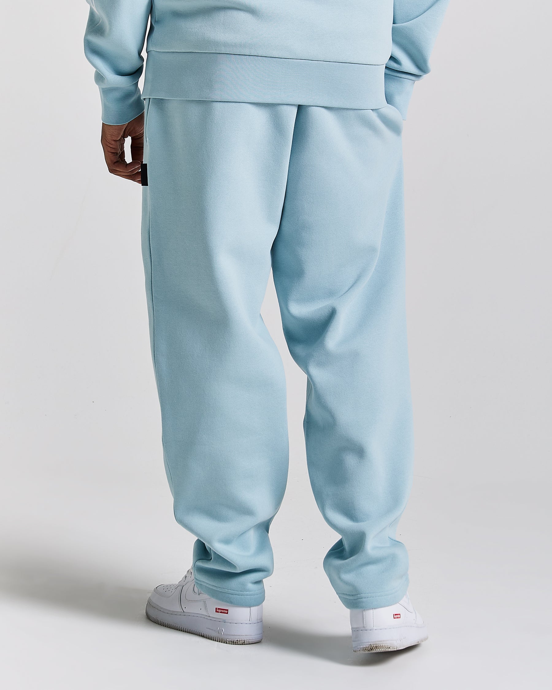 Noir Oversized Jogger - Blue/White