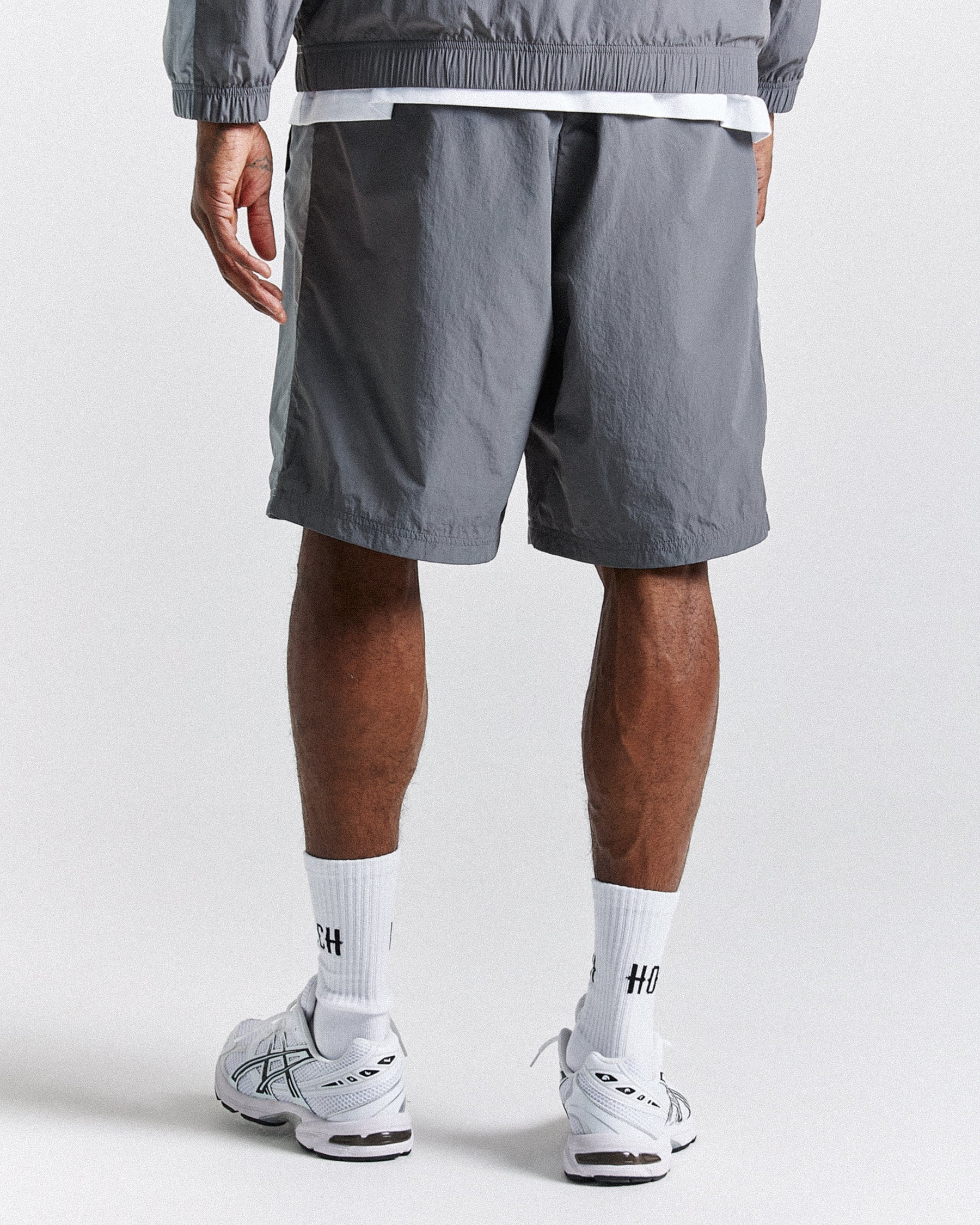 Galaxy Woven Shorts - Grey/Black