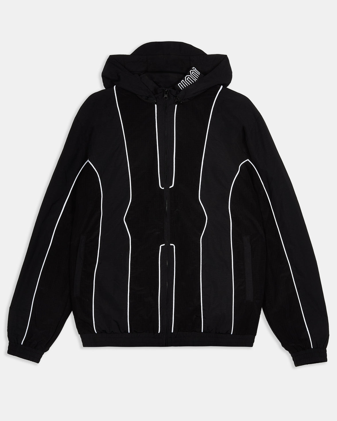 Chaser H Panel Windbreaker - Black
