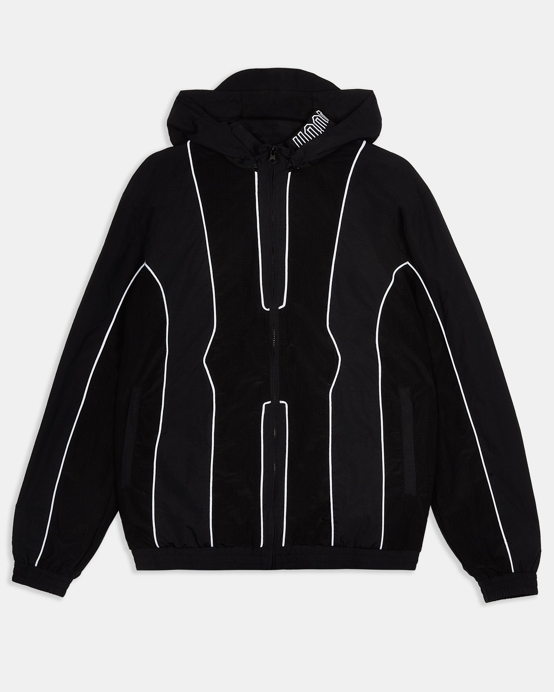 Chaser H Panel Windbreaker - Black