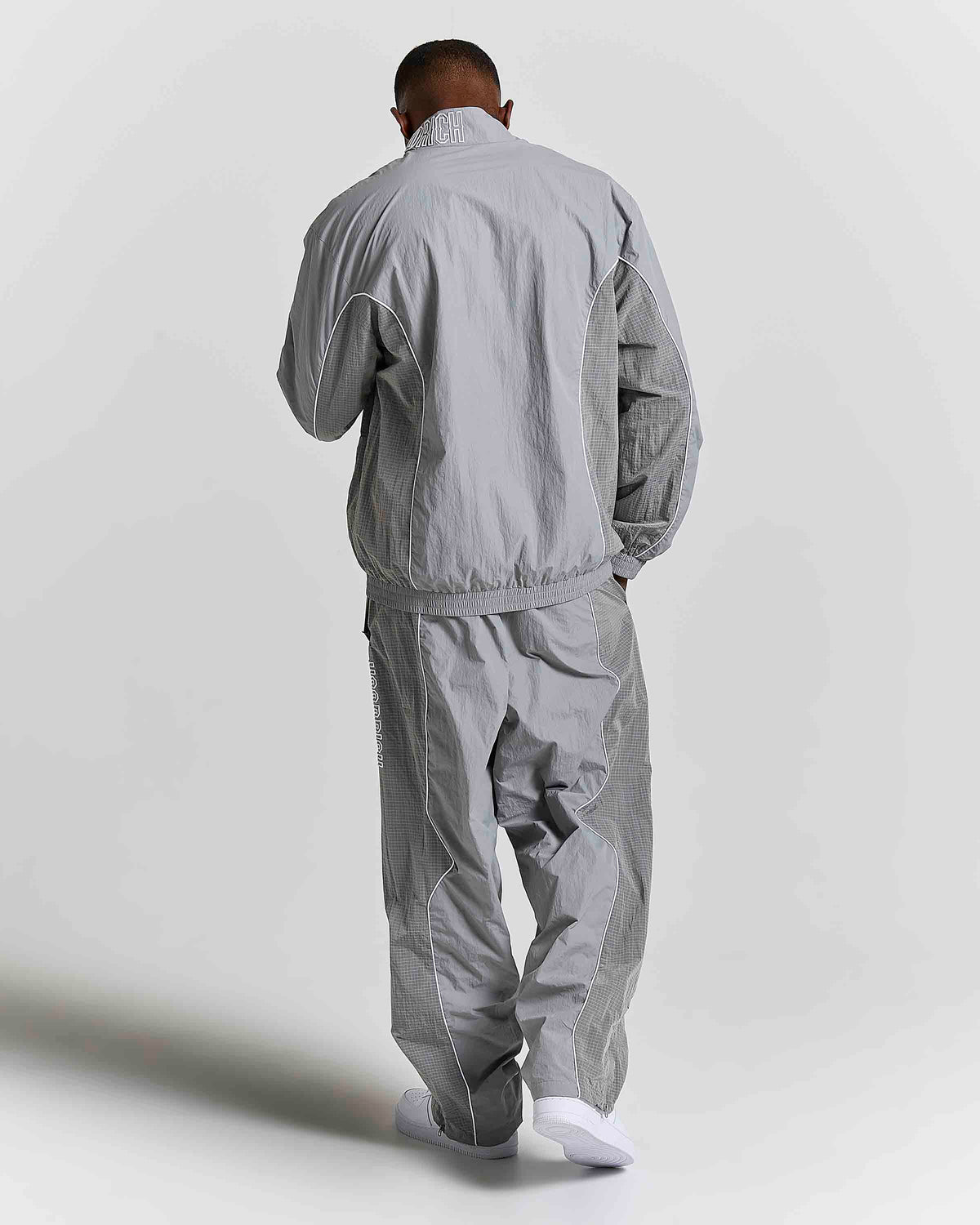 Chaser H Panel Track Pants - Grey