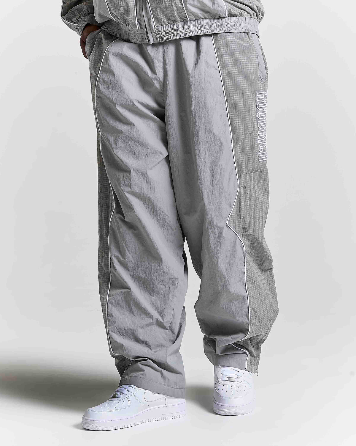 Chaser H Panel Track Pants - Grey