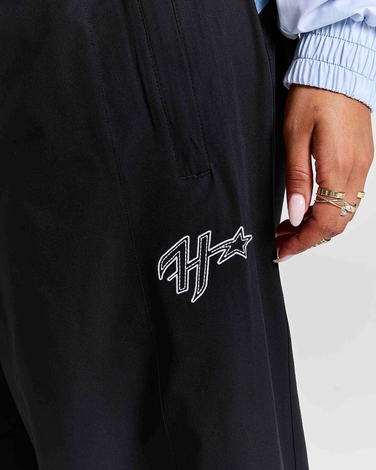 Pantalones de entrenamiento de fútbol Frame Infra - Negros