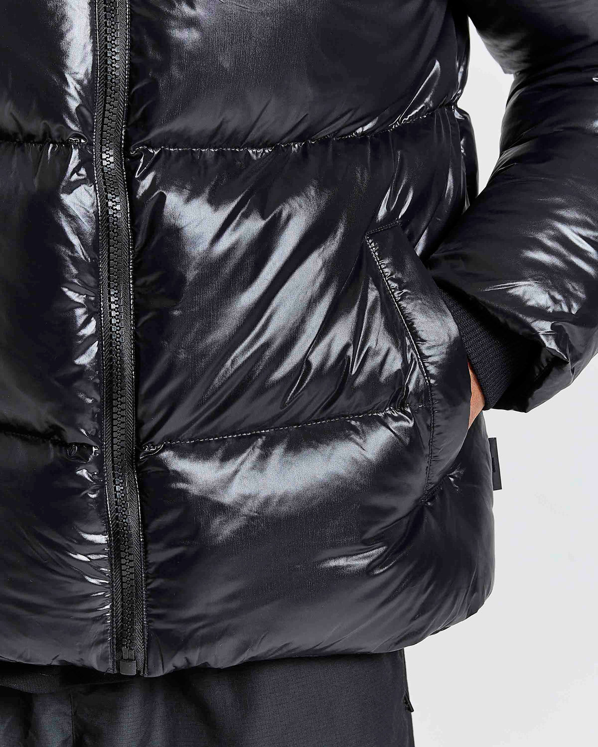 Charger Hoodie Jacket - Black