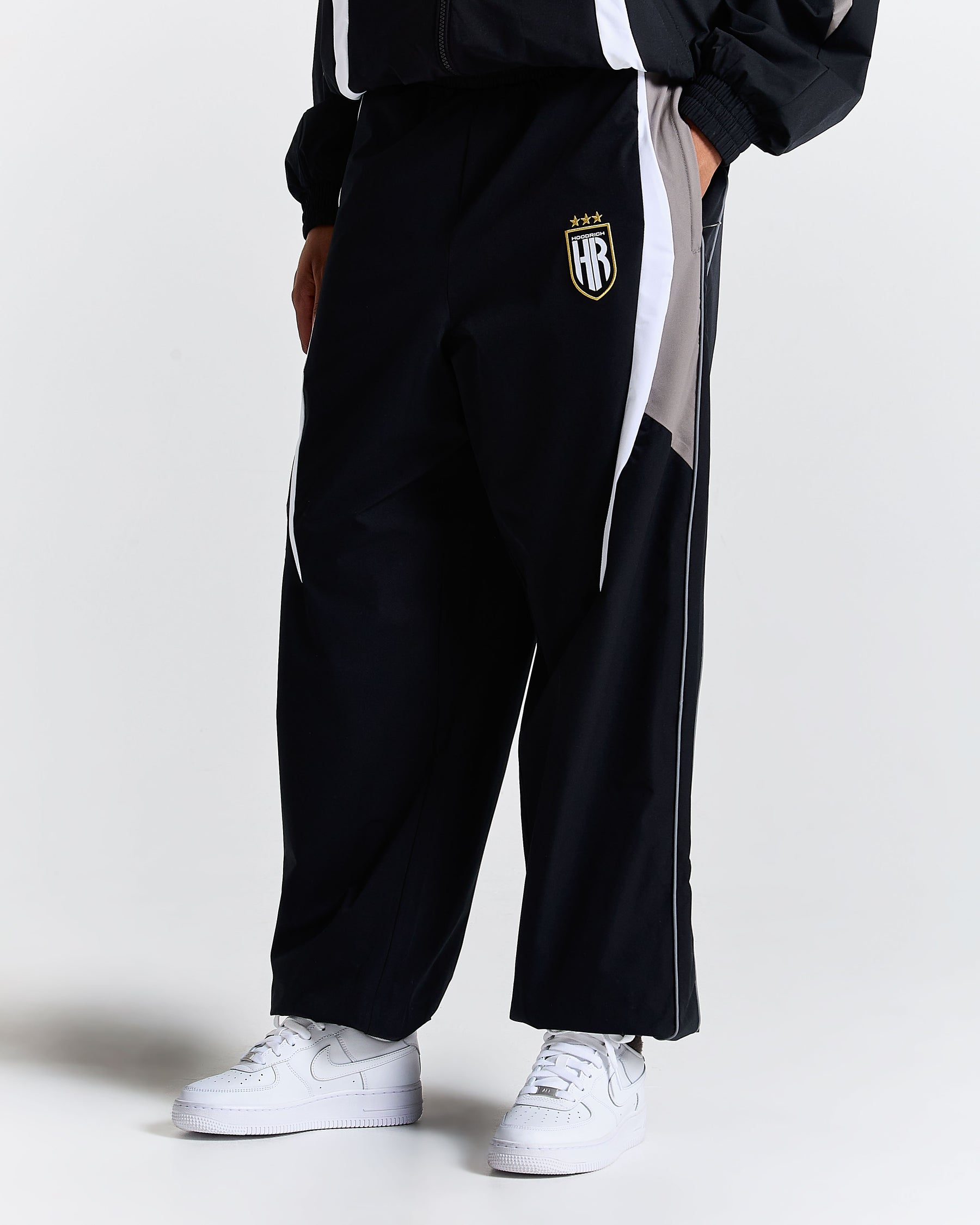 Glide Away Football Track Pants - Black