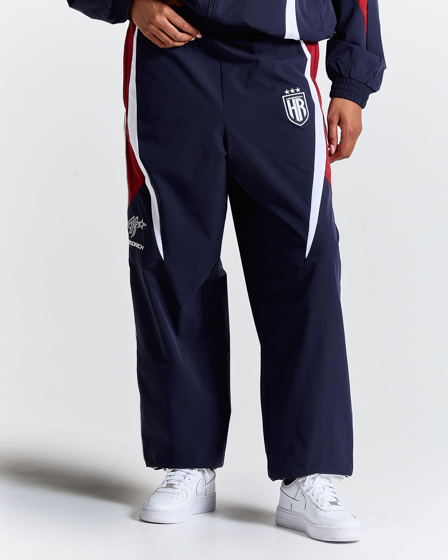 Glide Away Football Track Pants - Navy