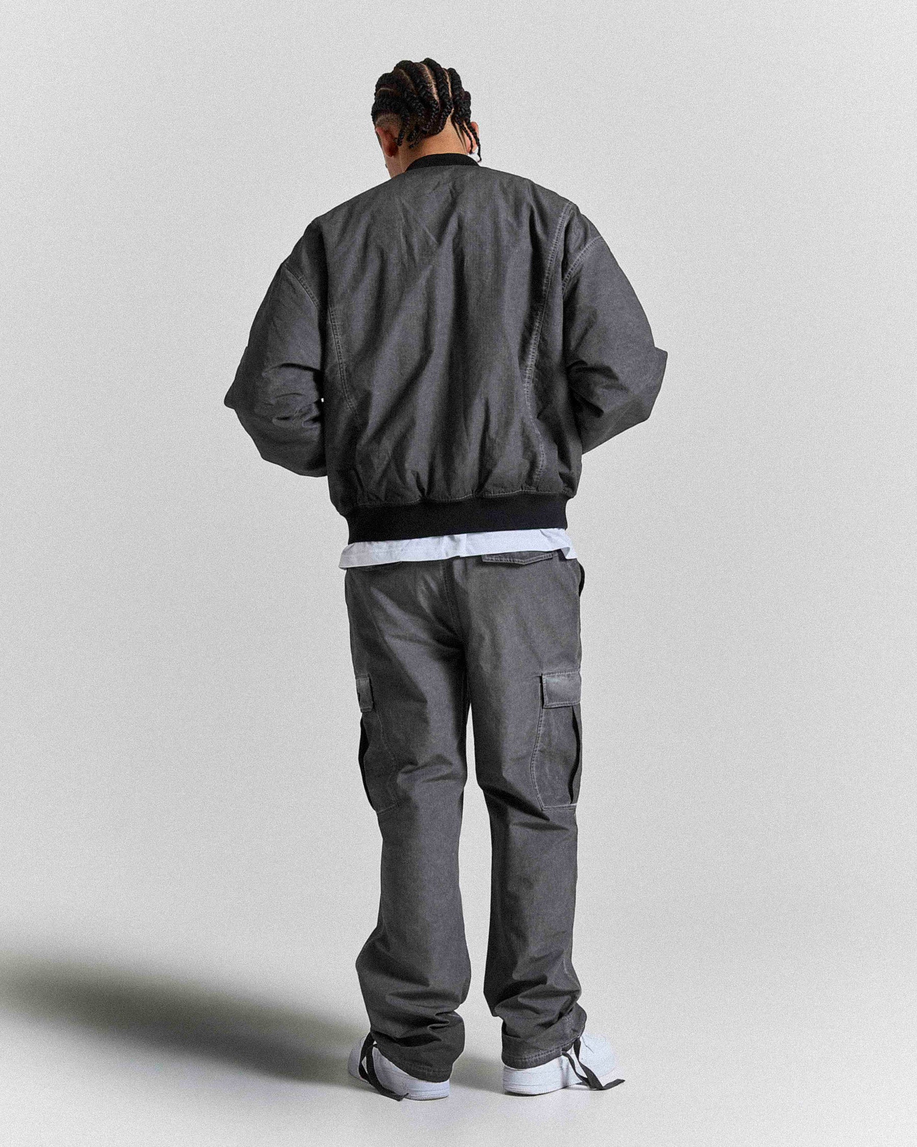 Cast Ripstop Cargo Pants - Washed Black