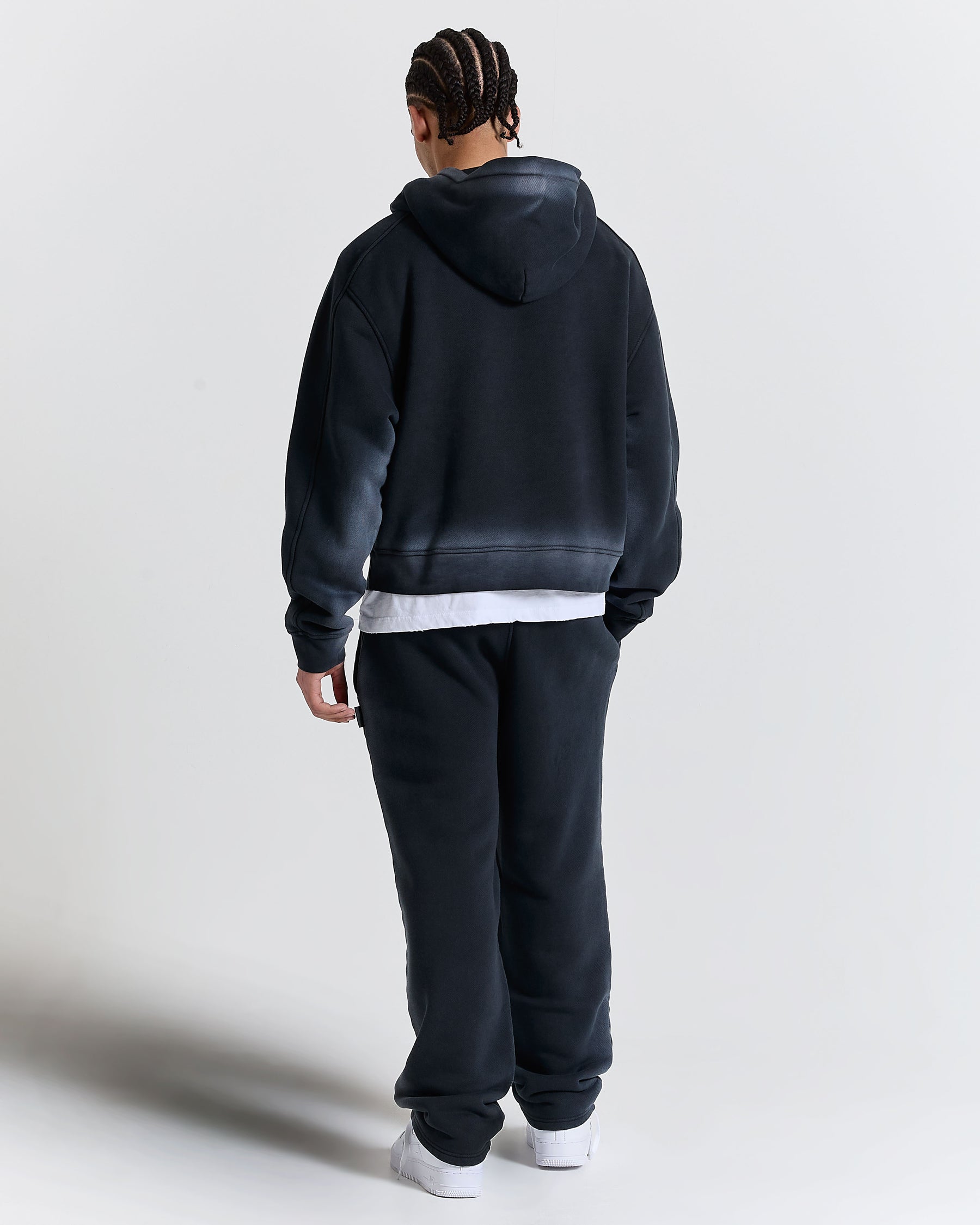 Men's Ghost Wide Leg Jogger - Black