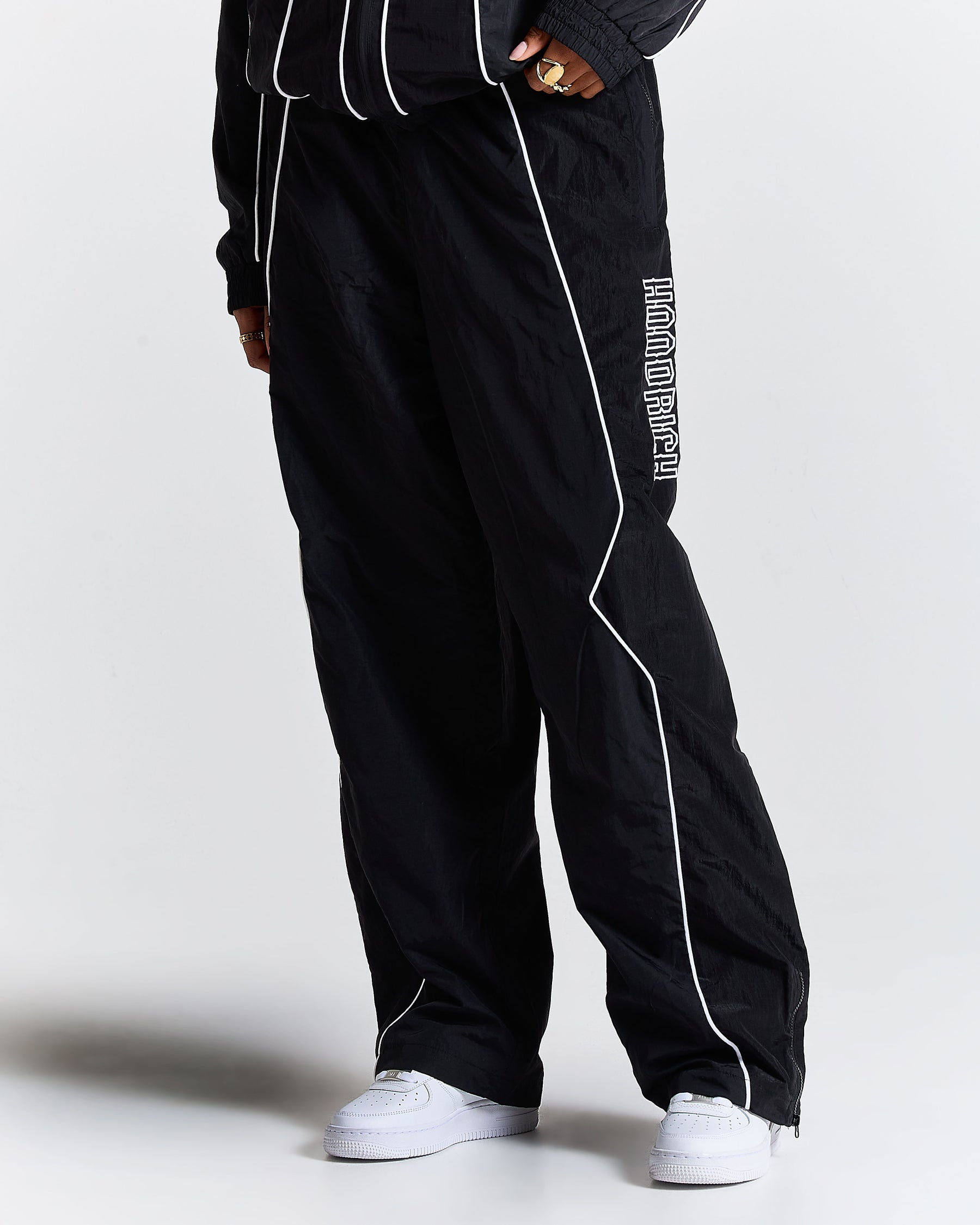 Chaser H Panel Track Pants - Black