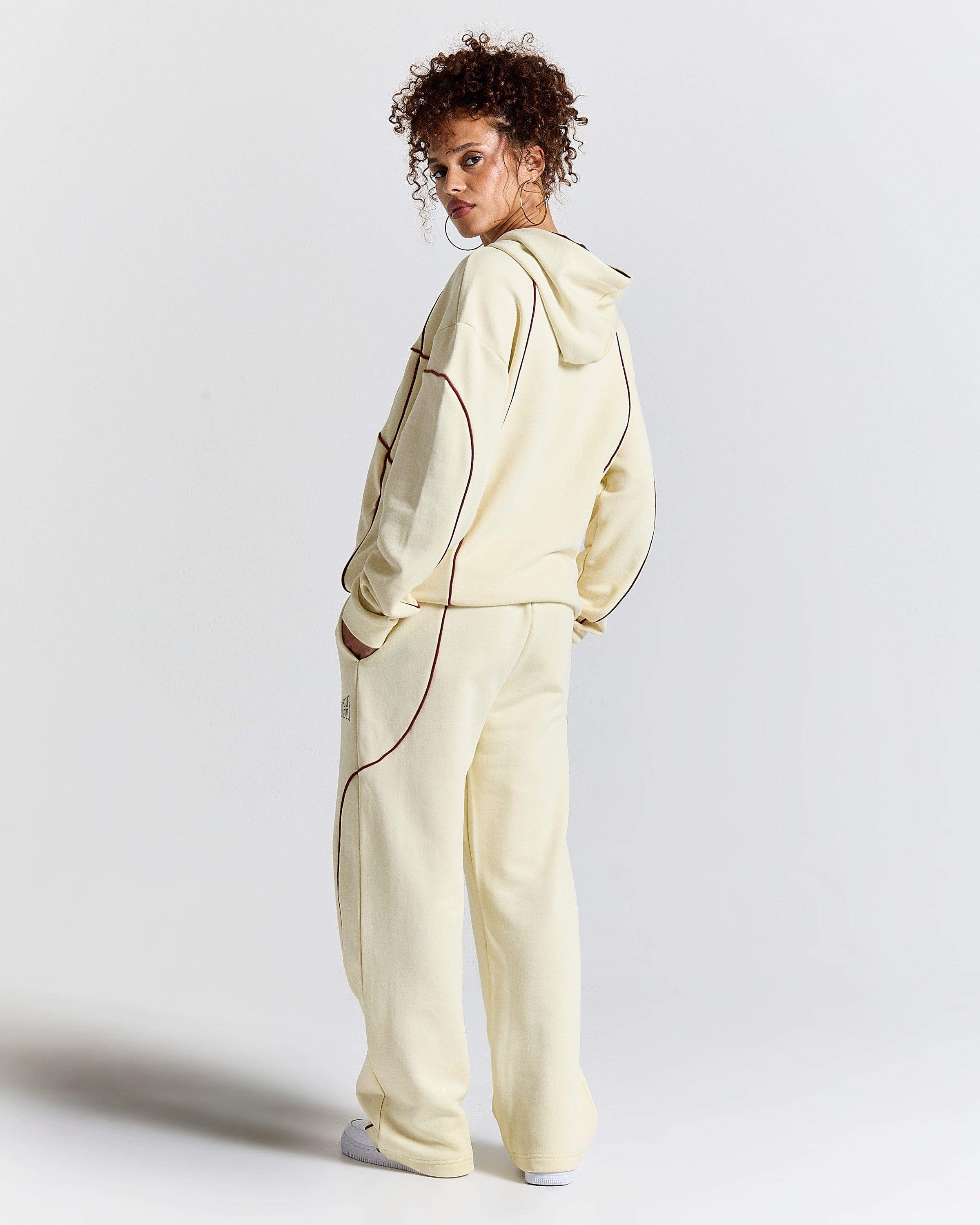 Women's Trace Full Tracksuit - Ivory