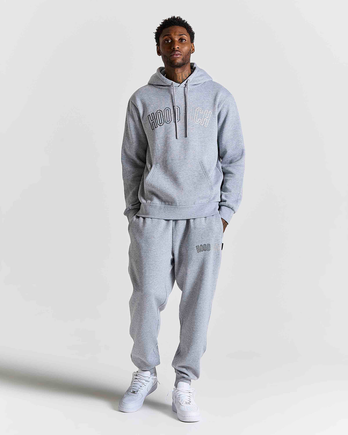 Fade Tracksuit - Grey/White