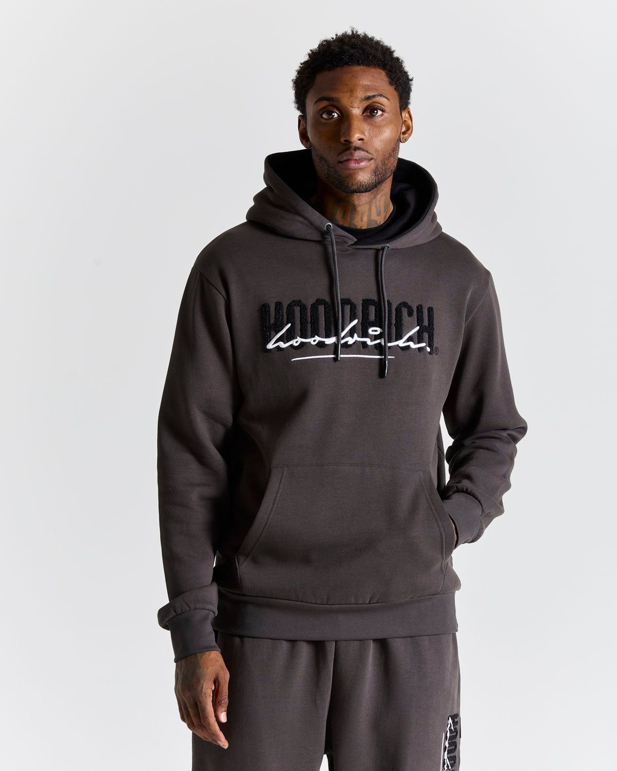 Blend Tracksuit - Dark Grey/Black/White