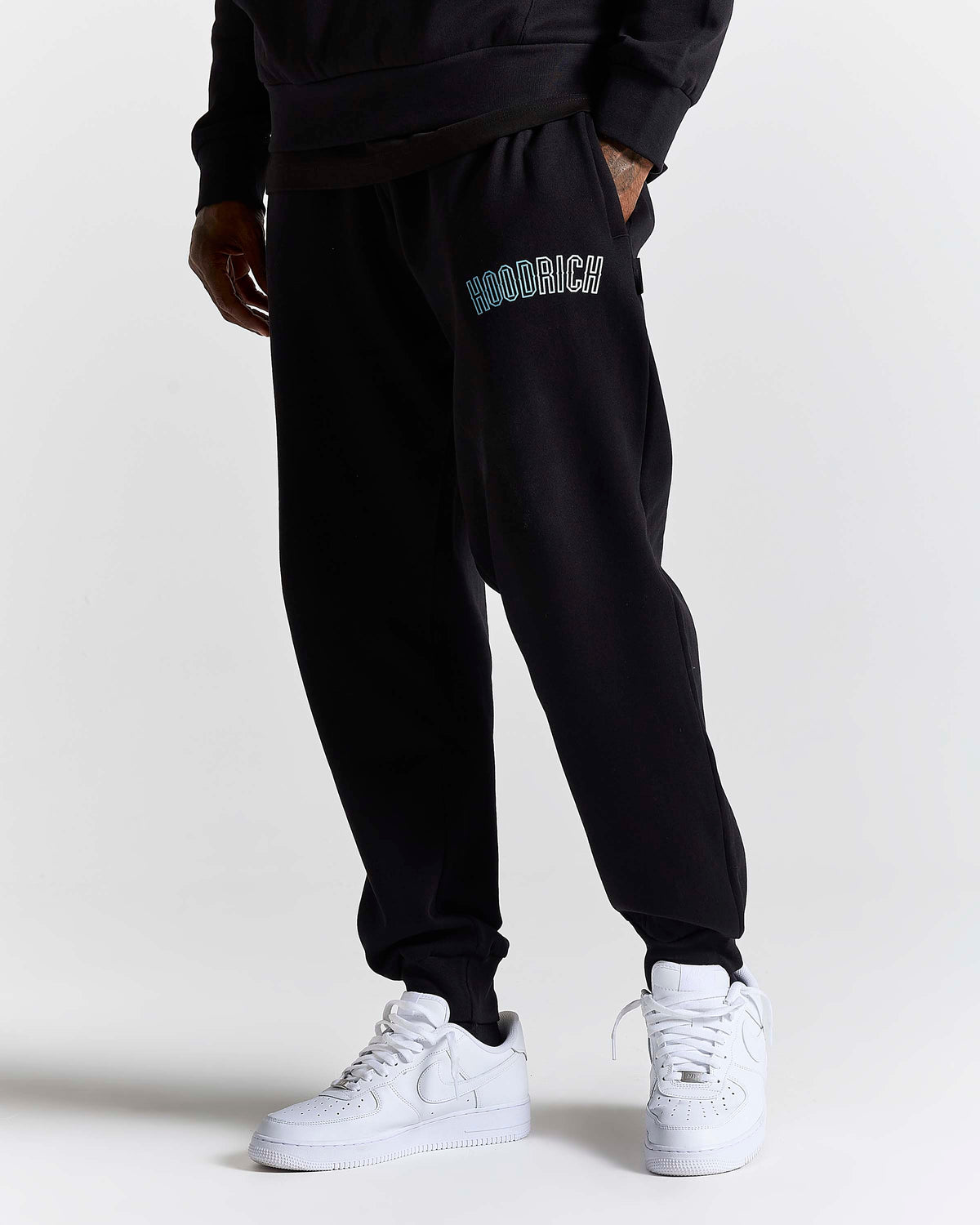 Fade Tracksuit - Black/Blue