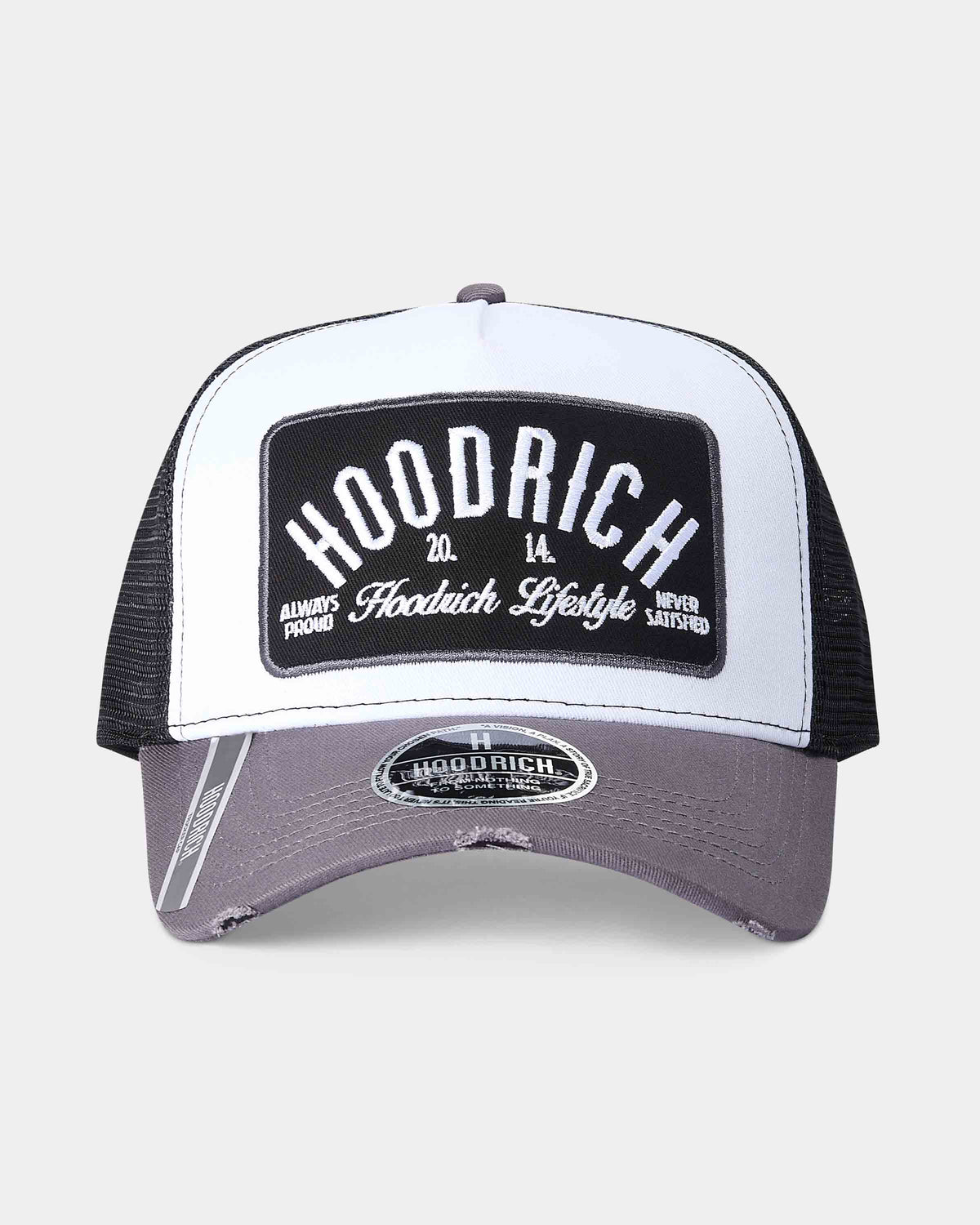 Volcano Trucker Cap - Grey/White