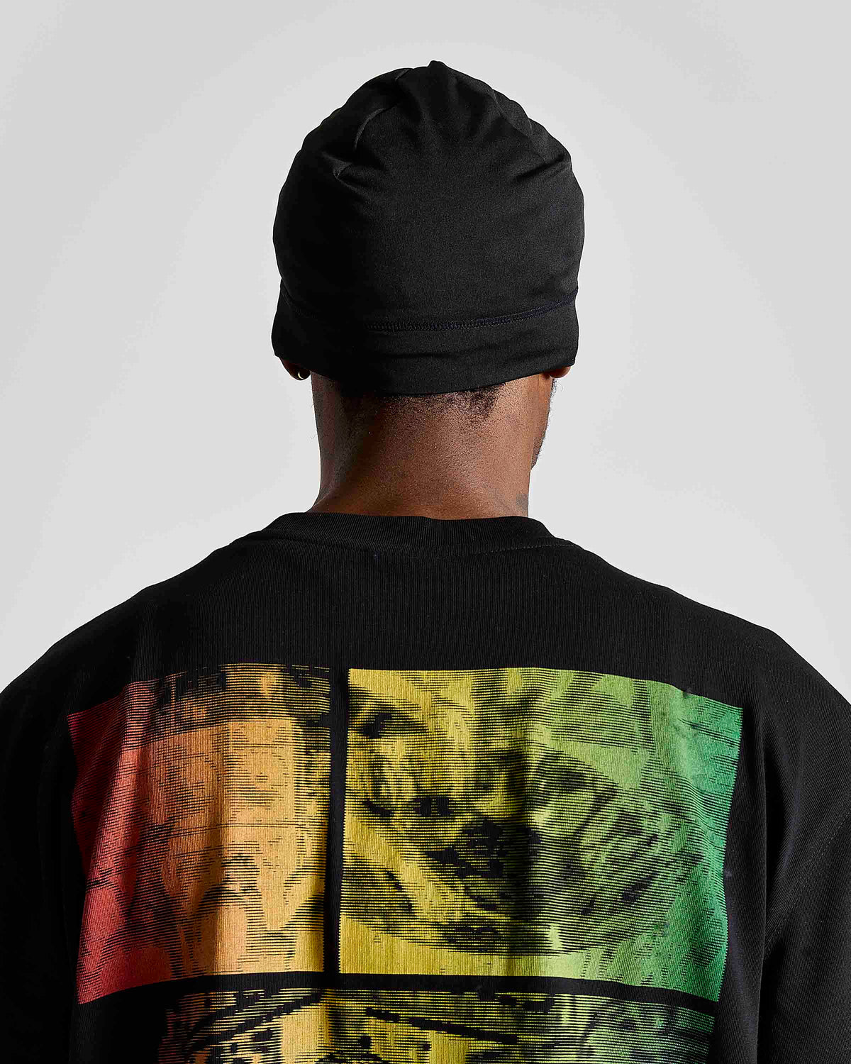 Ghost Skull Beanie - Black