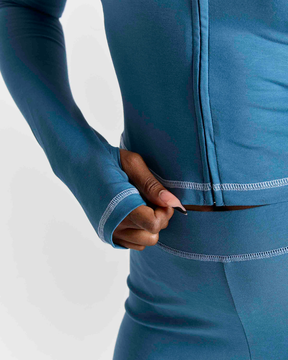Solace Fitted Tracksuit - Blue