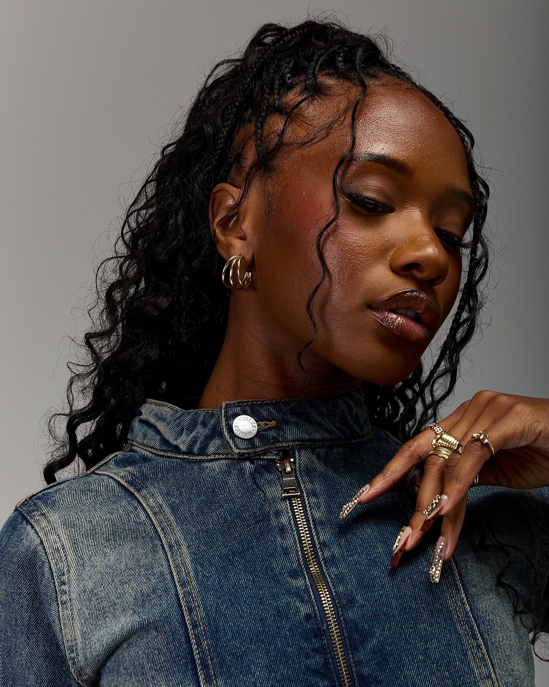 The Winner's Circle Snowdrift Denim Jacket - Dirty Wash