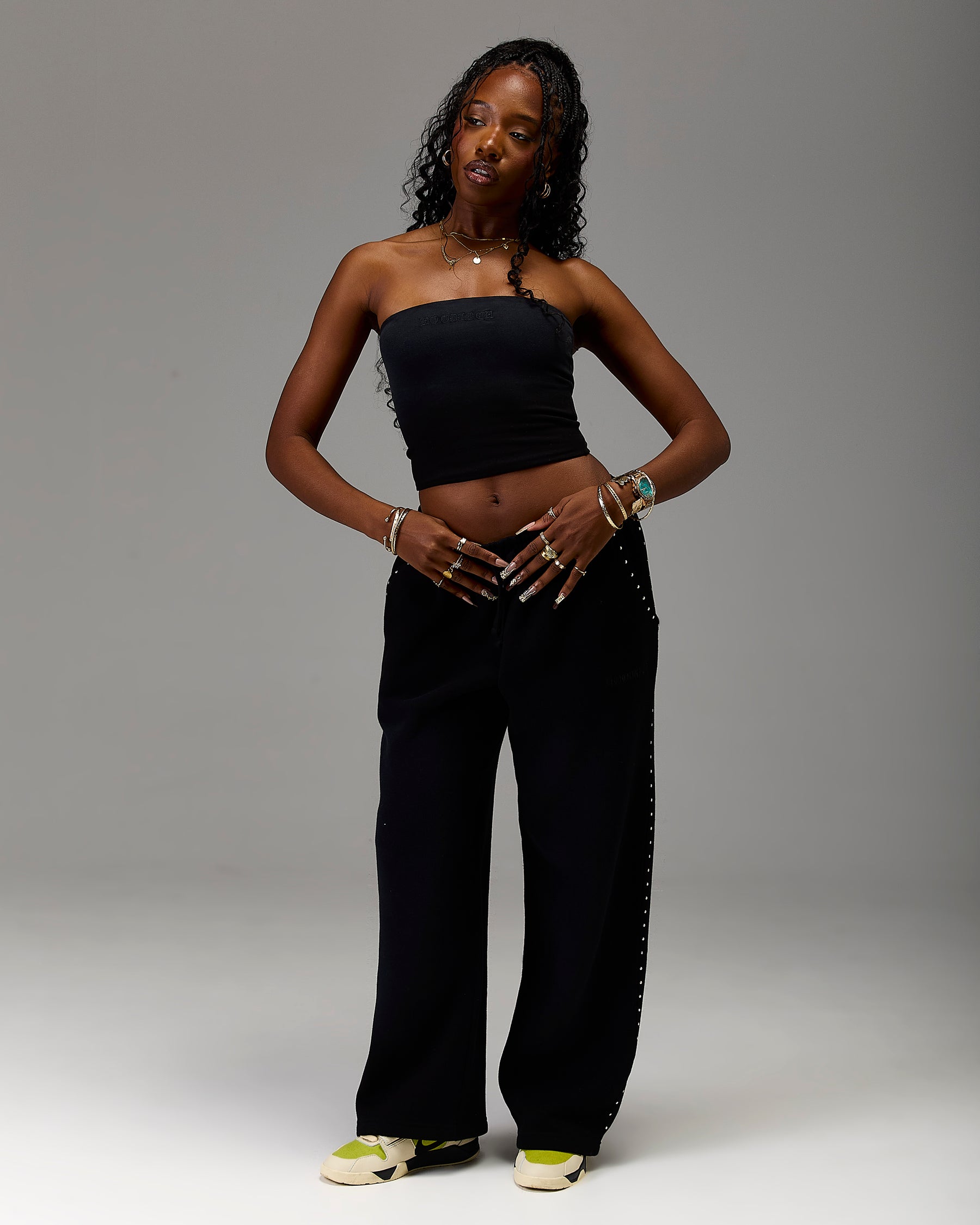 The Winner's Circle Aspen Gothic Bandeau - Black