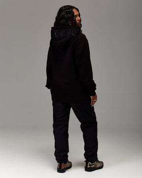 The Winner's Circle Embroidered Hoodie - Black