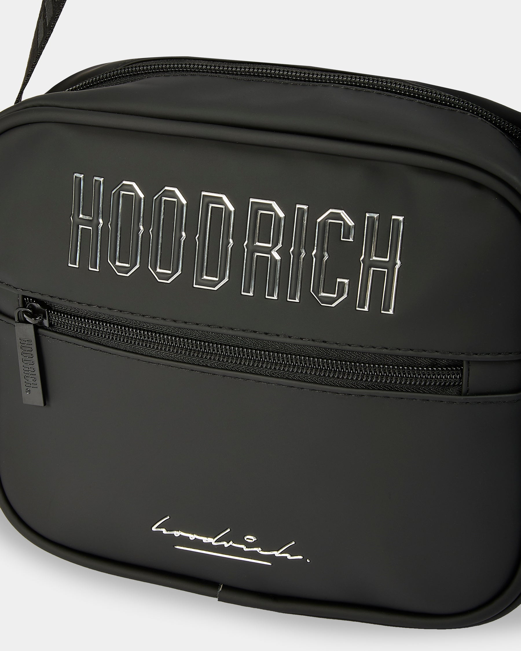 Coupe Messenger Bag - Black/Silver