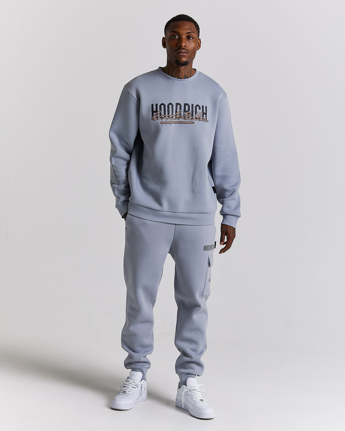 Splatter Joggers - Grey/Black/Copper