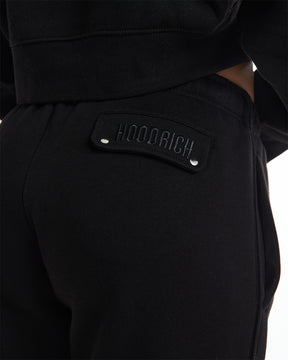 Figure Joggers - Black/White/Rhinestone