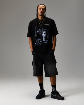 Heritage Boyz N The Hood T-Shirt - Black/Grey
