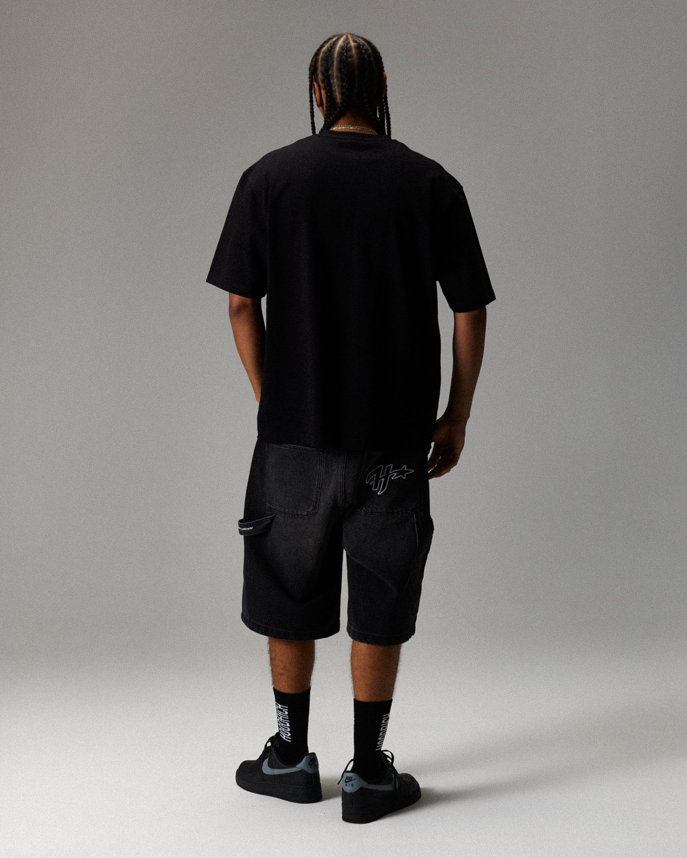 Unity Boyz N The Hood T-Shirt - Black/Grey