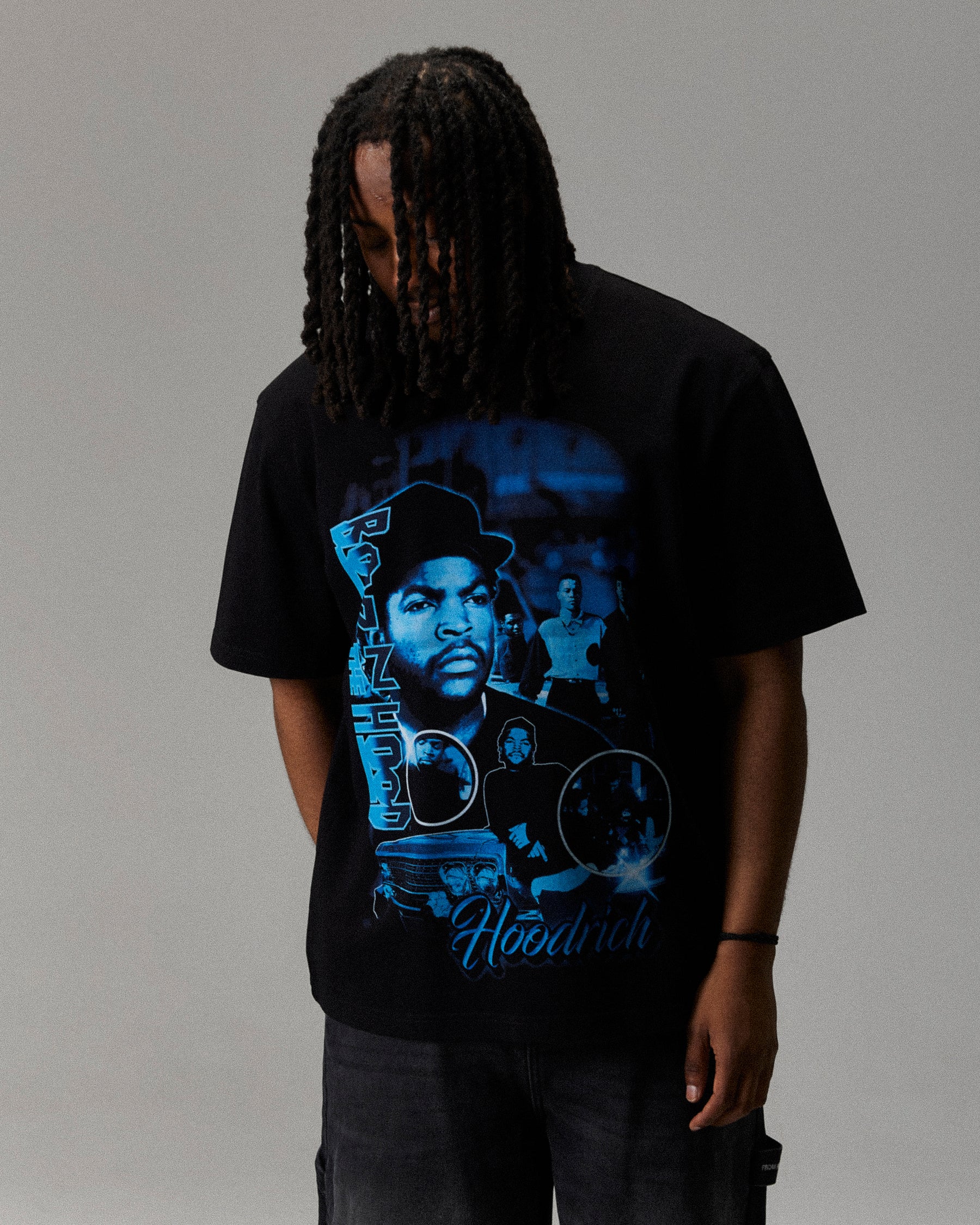 Empire Boyz N The Hood T-Shirt - Black/Blue